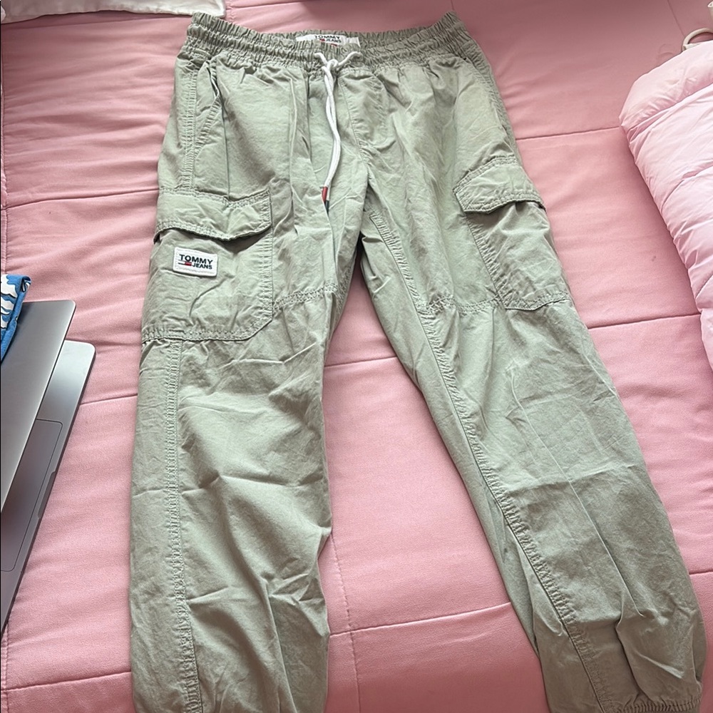 Tommy Hilfiger Men's Green Cargo Pants